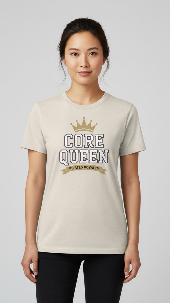 "Core Queen" Regal Pilates Royalty T-shirt