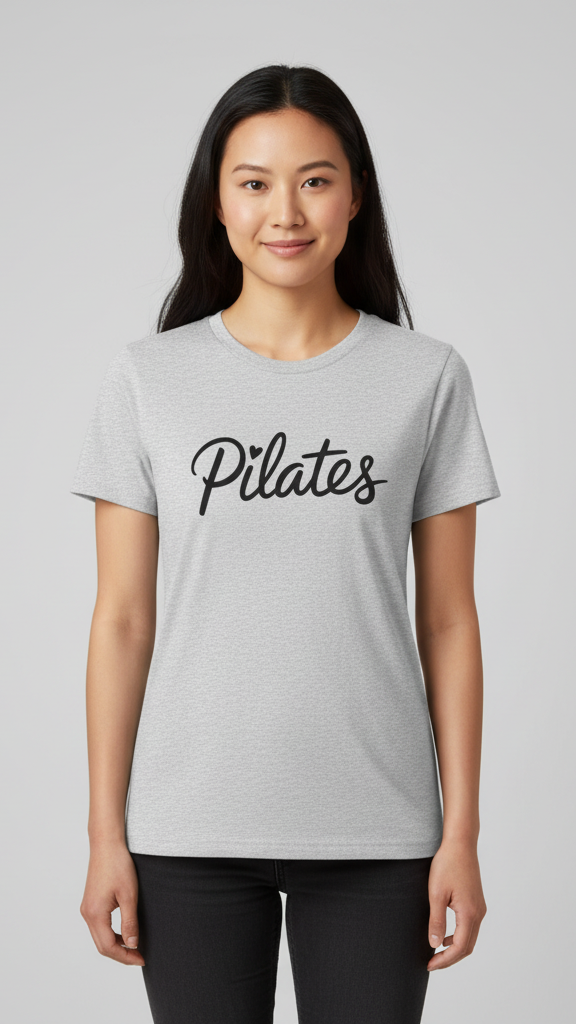 "Pilates" Sweet Heart T-shirt