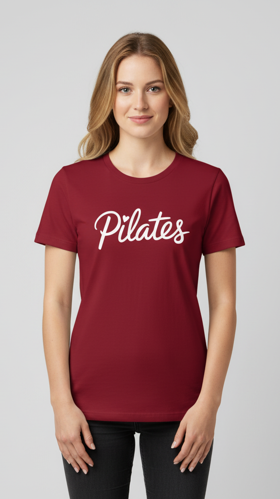 "Pilates" Sweet Heart T-shirt