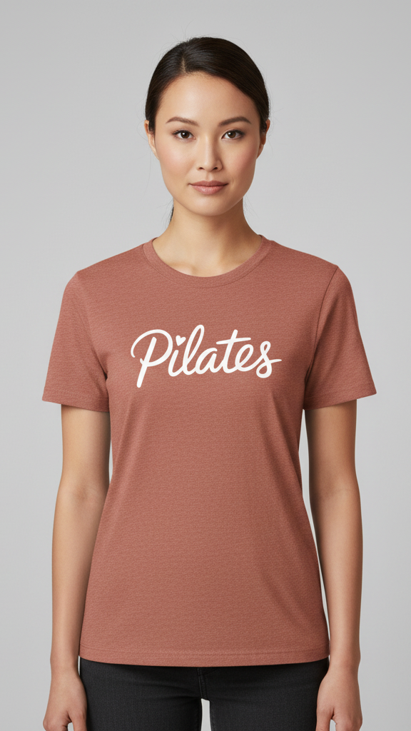 "Pilates" Sweet Heart T-shirt