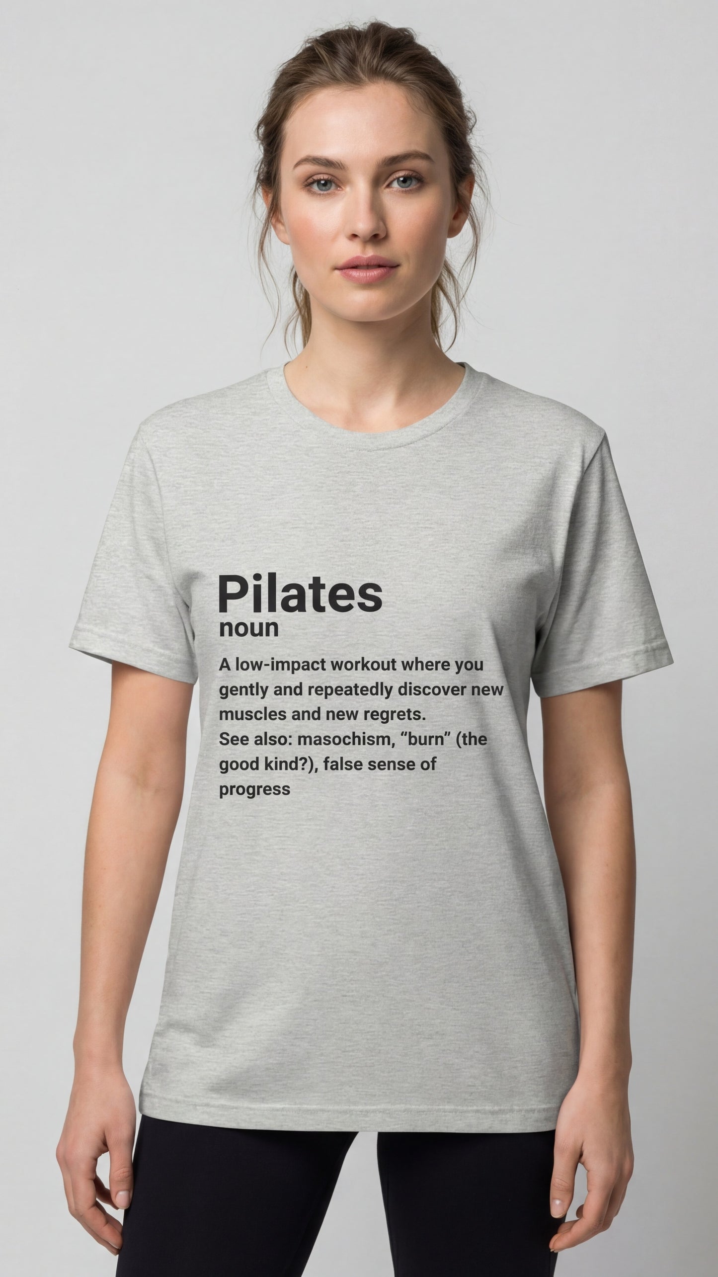 "Pilates Noun" Dictionary Definition #1 T-shirt