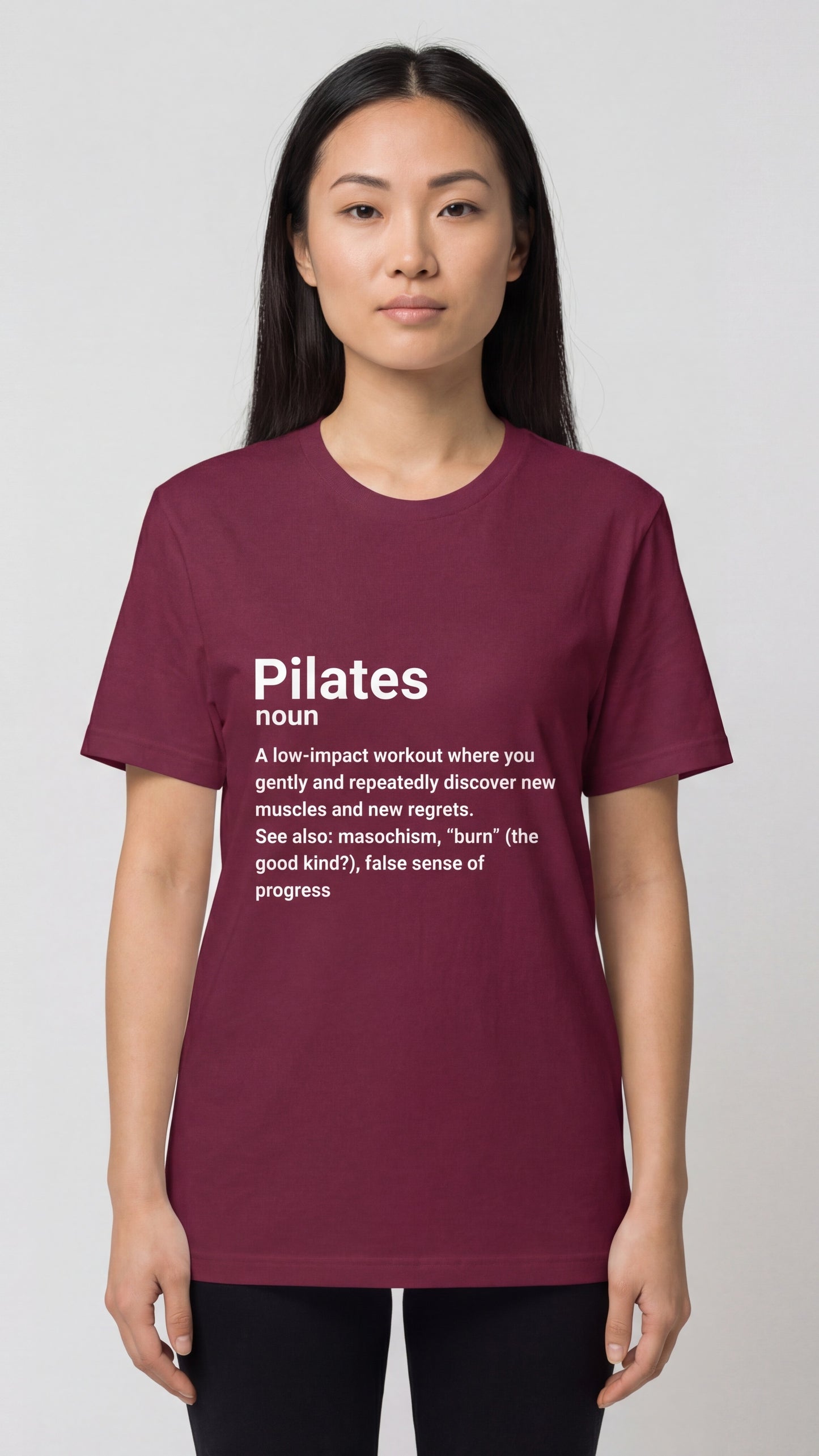 "Pilates Noun" Dictionary Definition #1 T-shirt