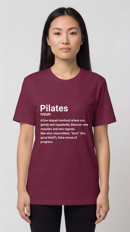 "Pilates Noun" Dictionary Definition #1 T-shirt