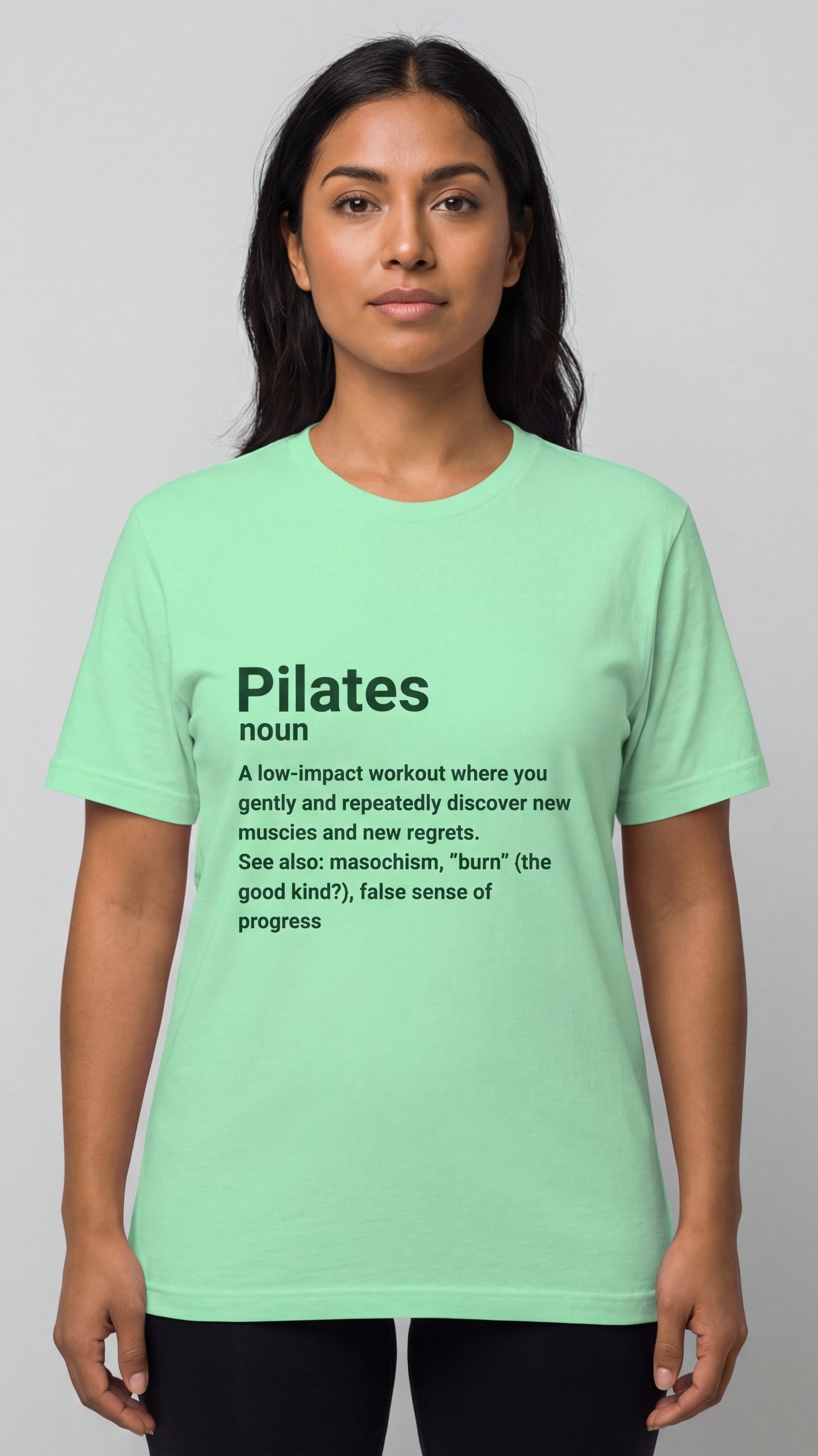 "Pilates Noun" Dictionary Definition #1 T-shirt