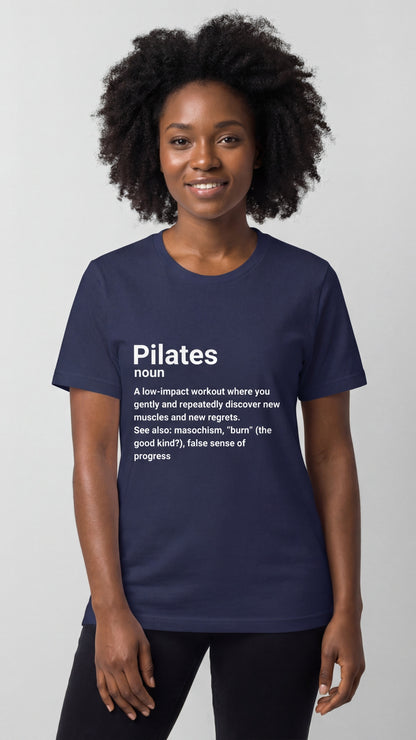 "Pilates Noun" Dictionary Definition #1 T-shirt