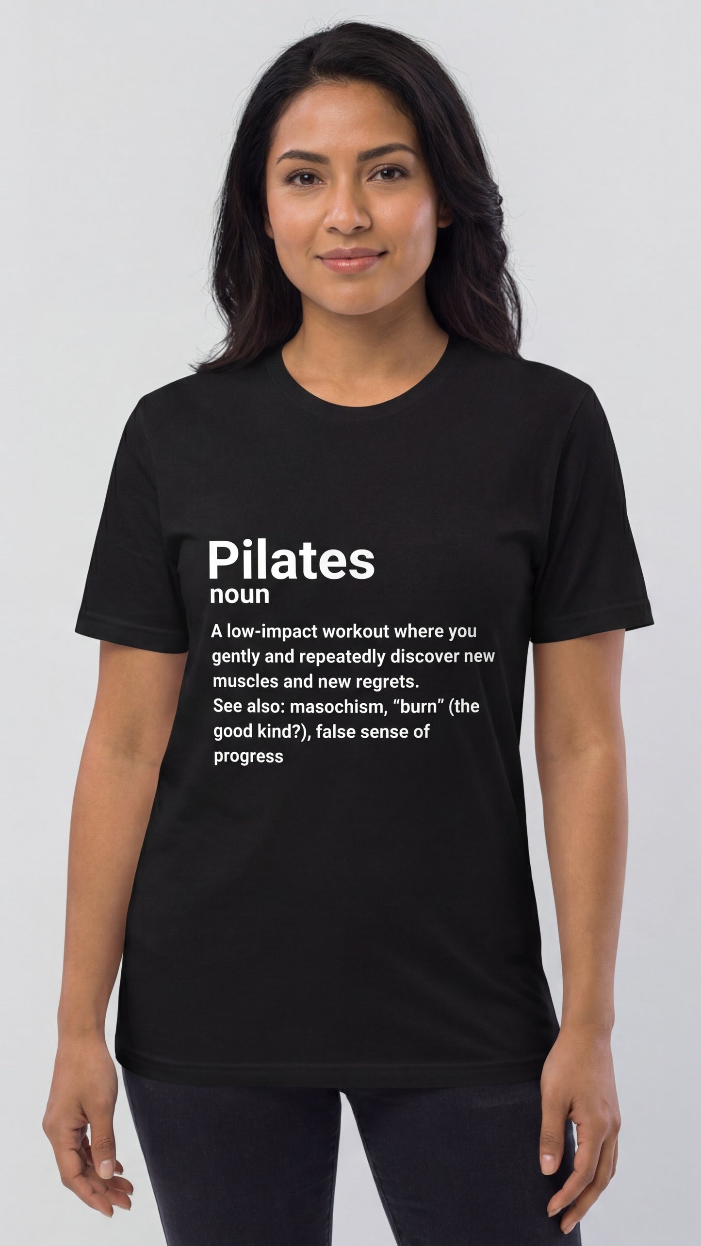 "Pilates Noun" Dictionary Definition #1 T-shirt