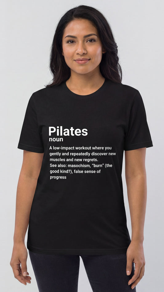 "Pilates Noun" Dictionary Definition #1 T-shirt