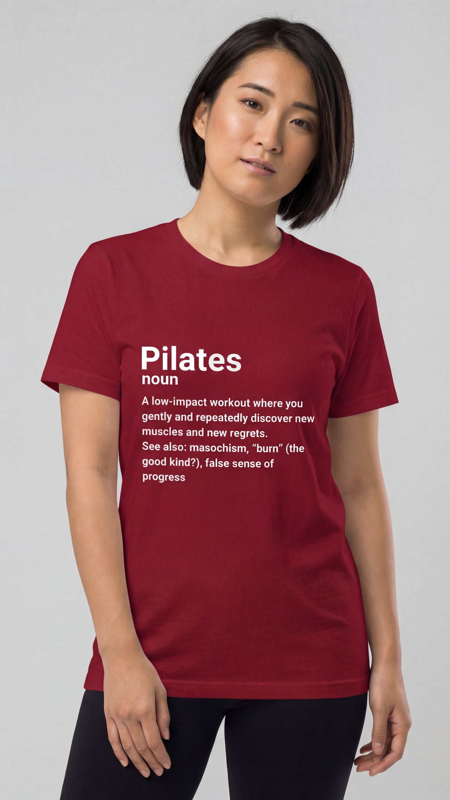"Pilates Noun" Dictionary Definition #1 T-shirt