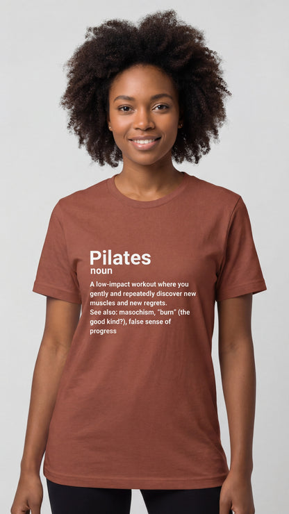 "Pilates Noun" Dictionary Definition #1 T-shirt