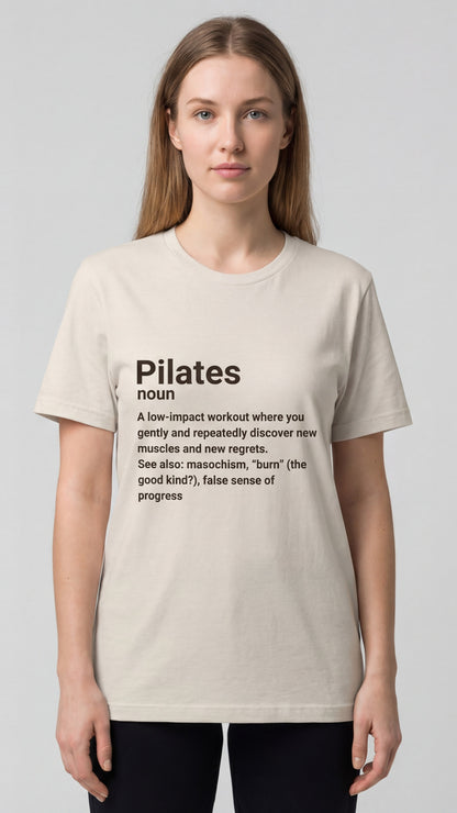 "Pilates Noun" Dictionary Definition #1 T-shirt