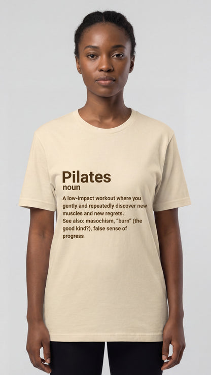"Pilates Noun" Dictionary Definition #1 T-shirt