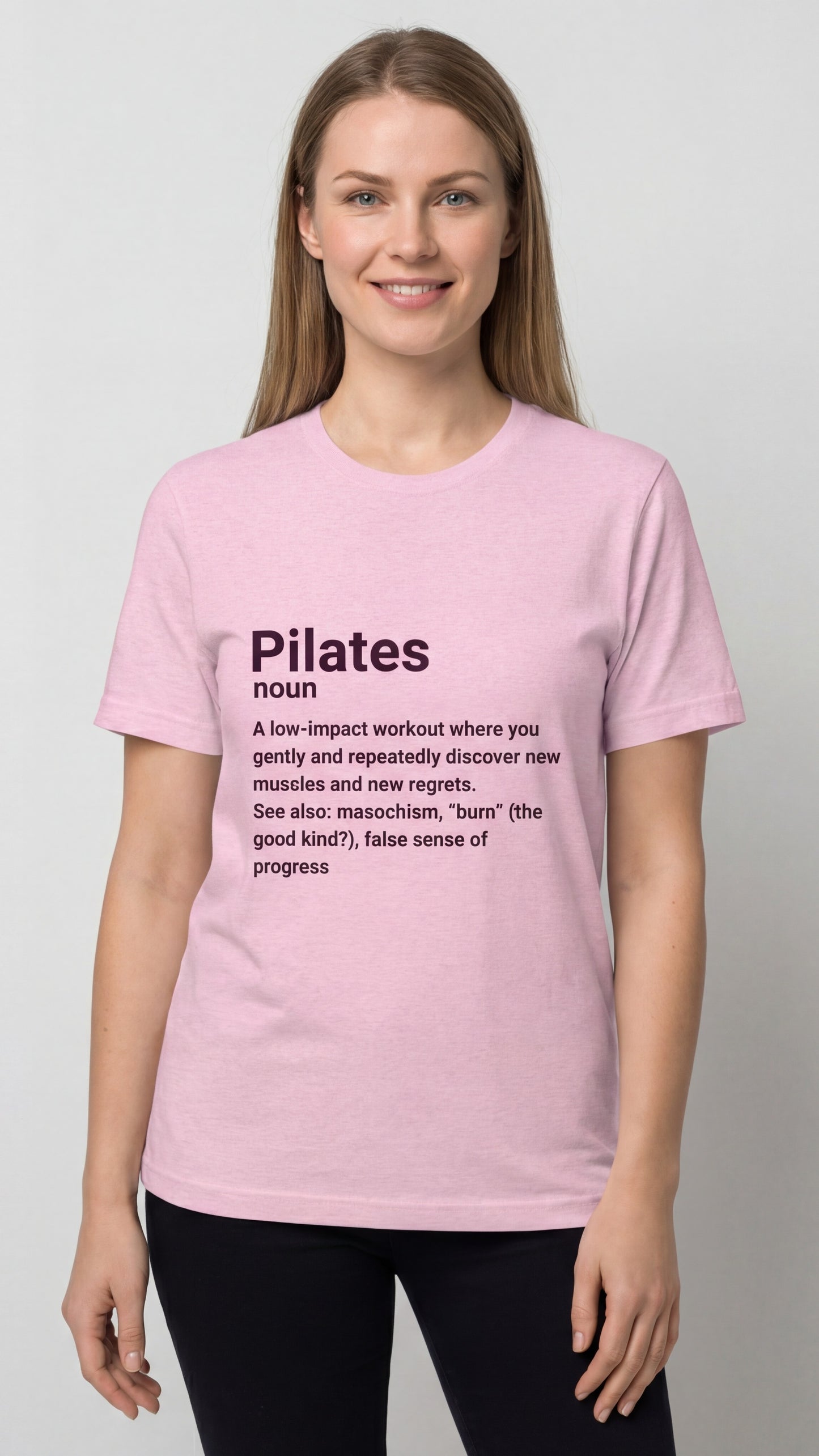 "Pilates Noun" Dictionary Definition #1 T-shirt