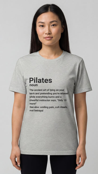 "Pilates Noun" Dictionary Definition #2 T-shirt