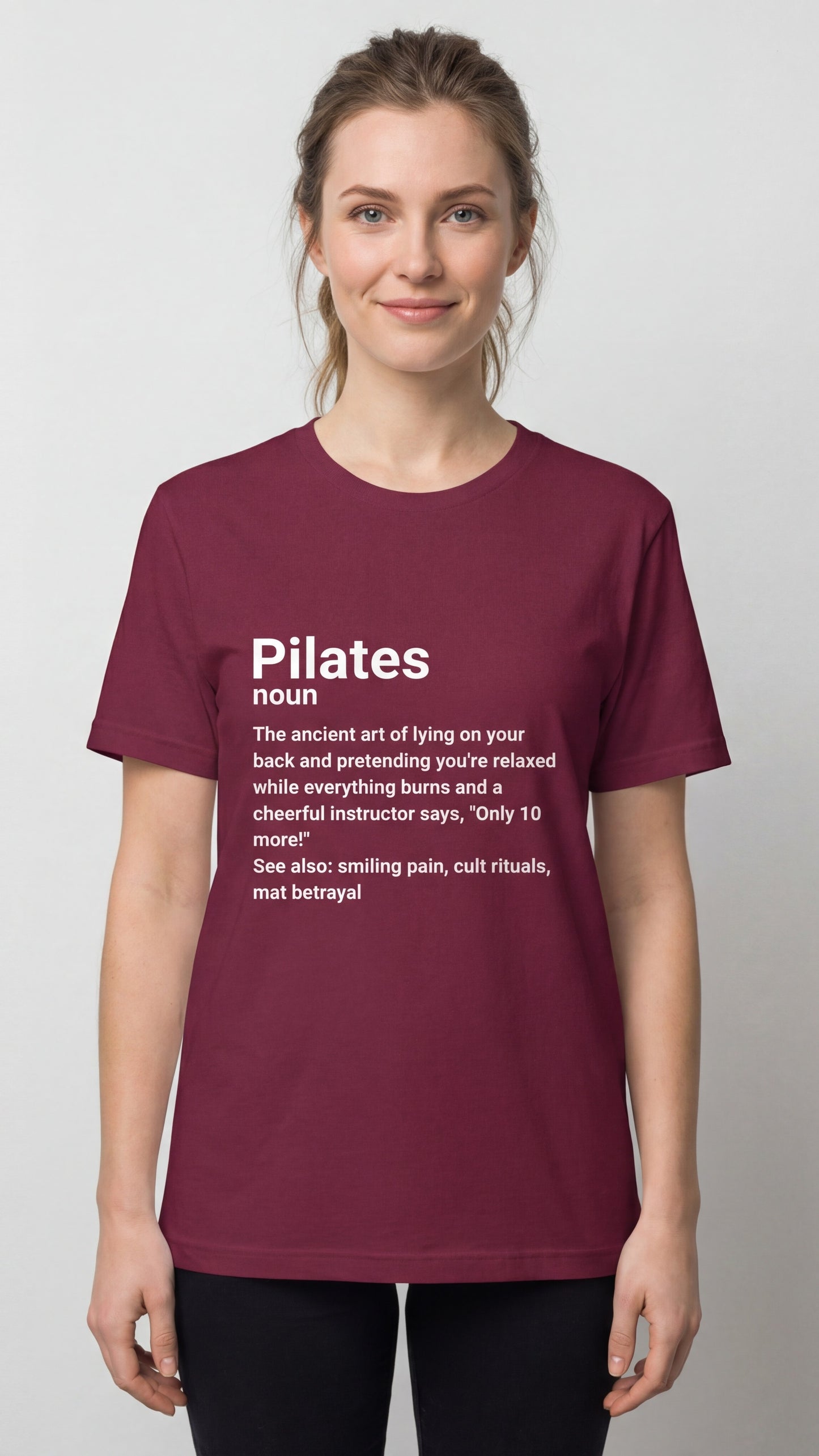 "Pilates Noun" Dictionary Definition #2 T-shirt