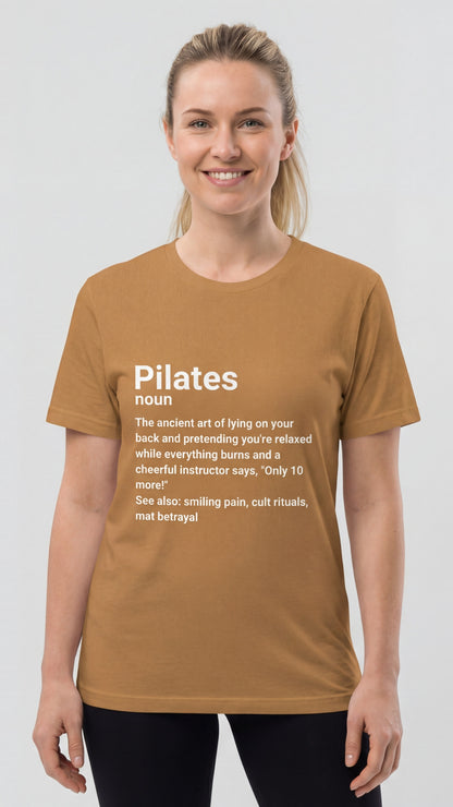 "Pilates Noun" Dictionary Definition #2 T-shirt