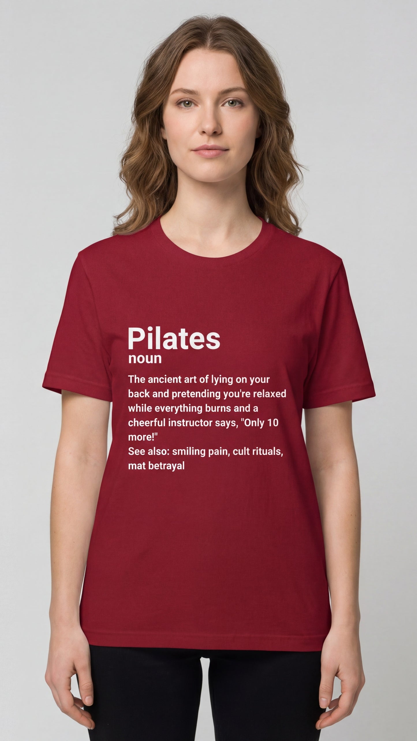 "Pilates Noun" Dictionary Definition #2 T-shirt