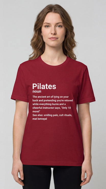 "Pilates Noun" Dictionary Definition #2 T-shirt