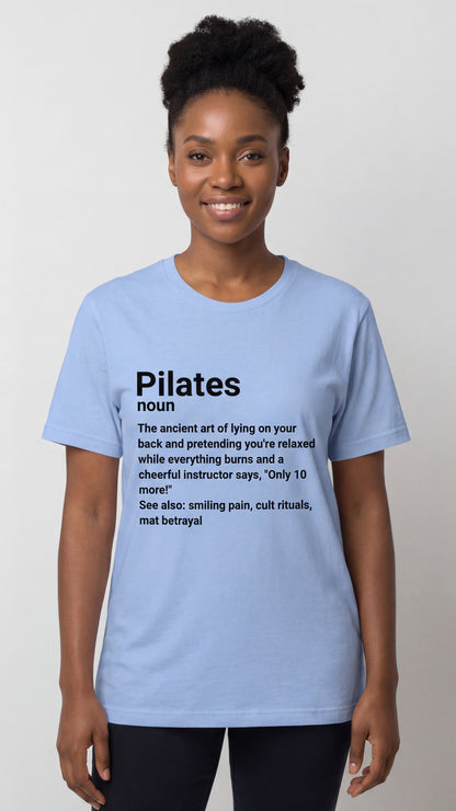 "Pilates Noun" Dictionary Definition #2 T-shirt