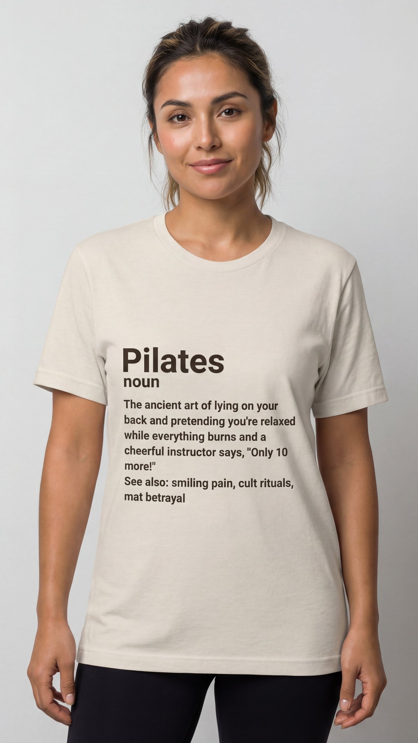 "Pilates Noun" Dictionary Definition #2 T-shirt