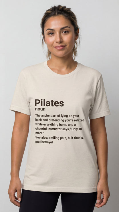 "Pilates Noun" Dictionary Definition #2 T-shirt