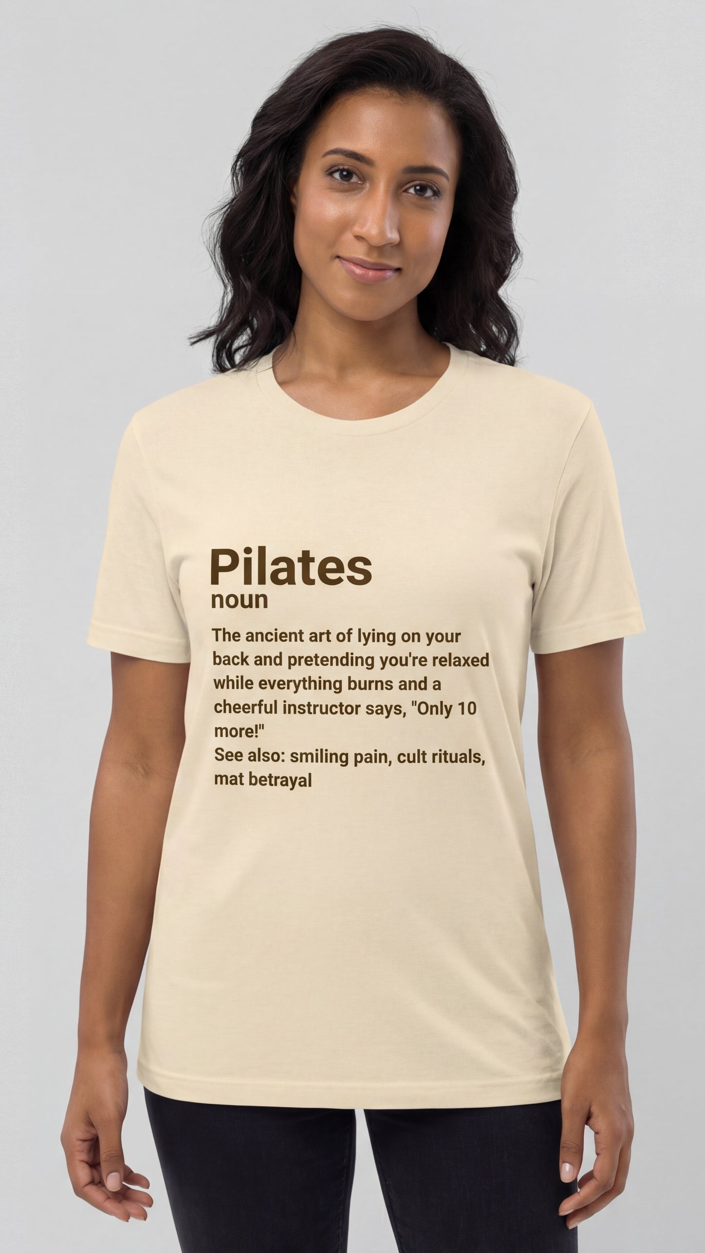 "Pilates Noun" Dictionary Definition #2 T-shirt