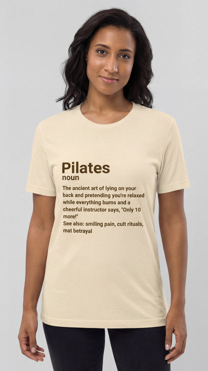 "Pilates Noun" Dictionary Definition #2 T-shirt