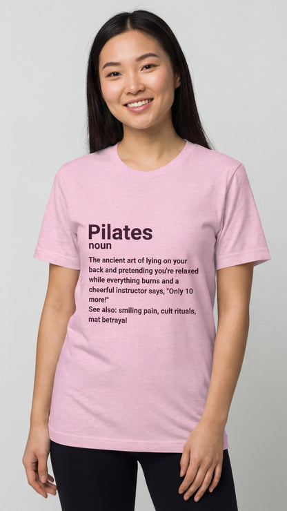 "Pilates Noun" Dictionary Definition #2 T-shirt