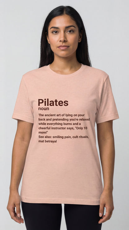 "Pilates Noun" Dictionary Definition #2 T-shirt