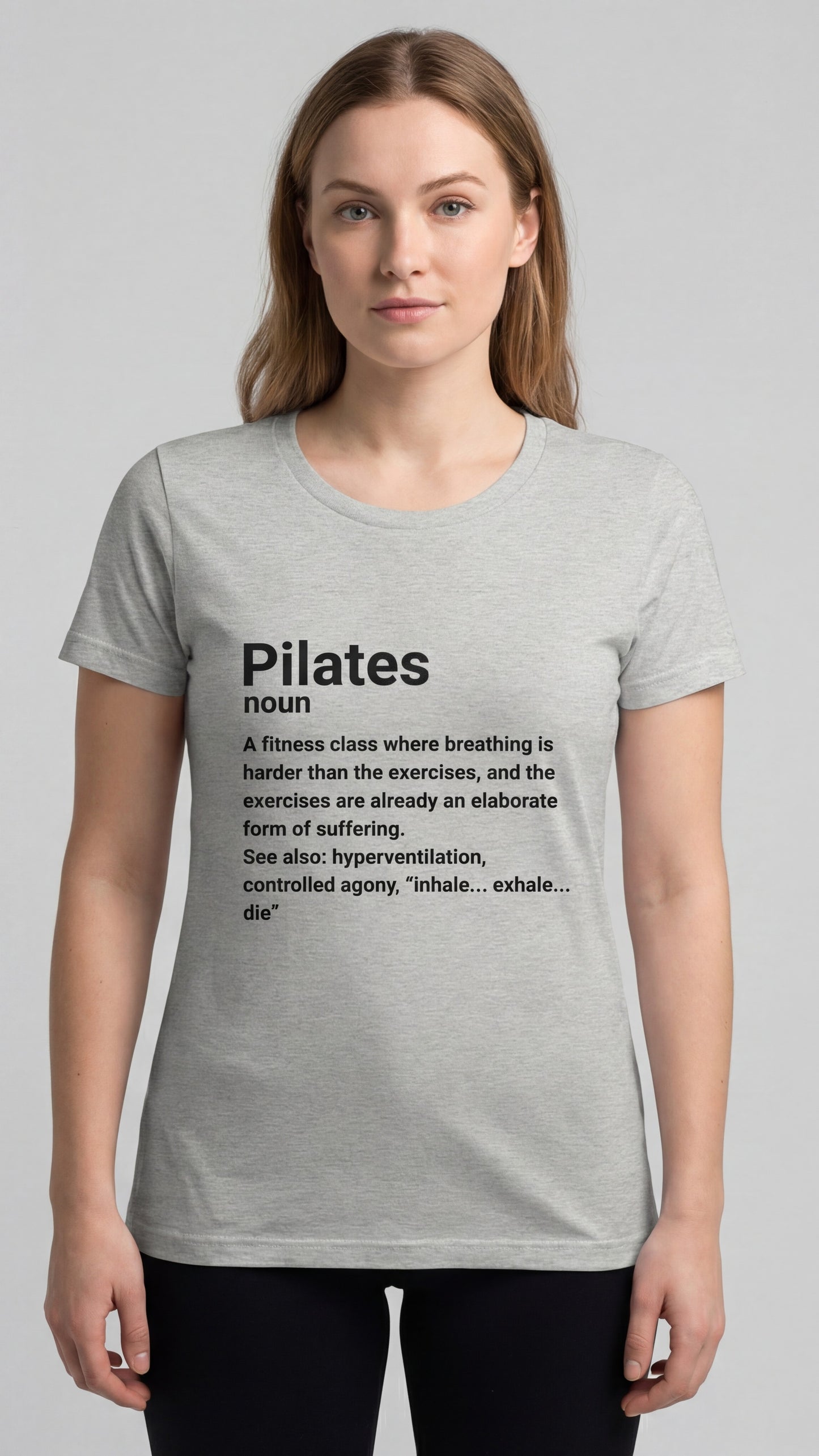 "Pilates Noun" Dictionary Definition #3 T-shirt