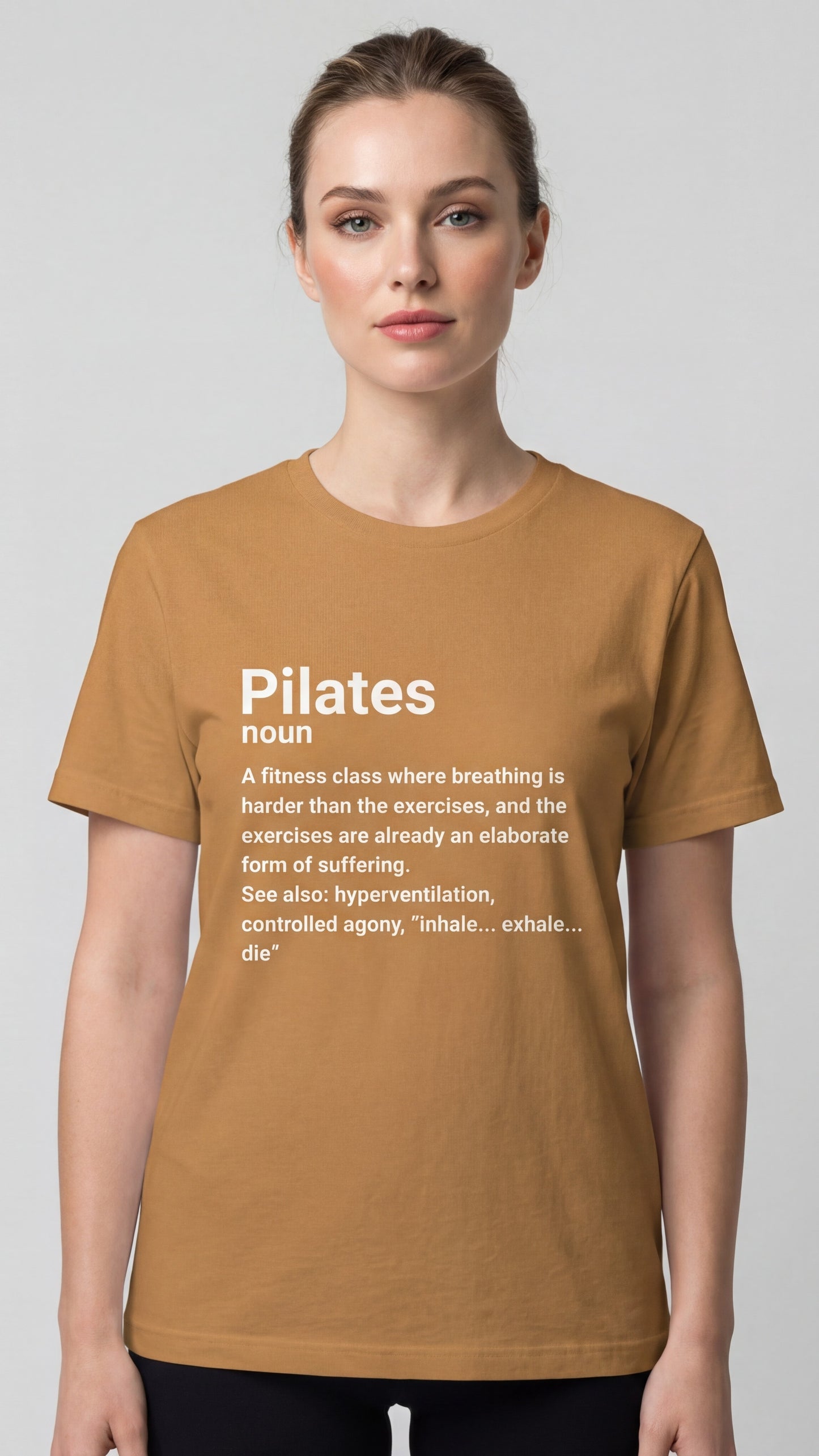 "Pilates Noun" Dictionary Definition #3 T-shirt