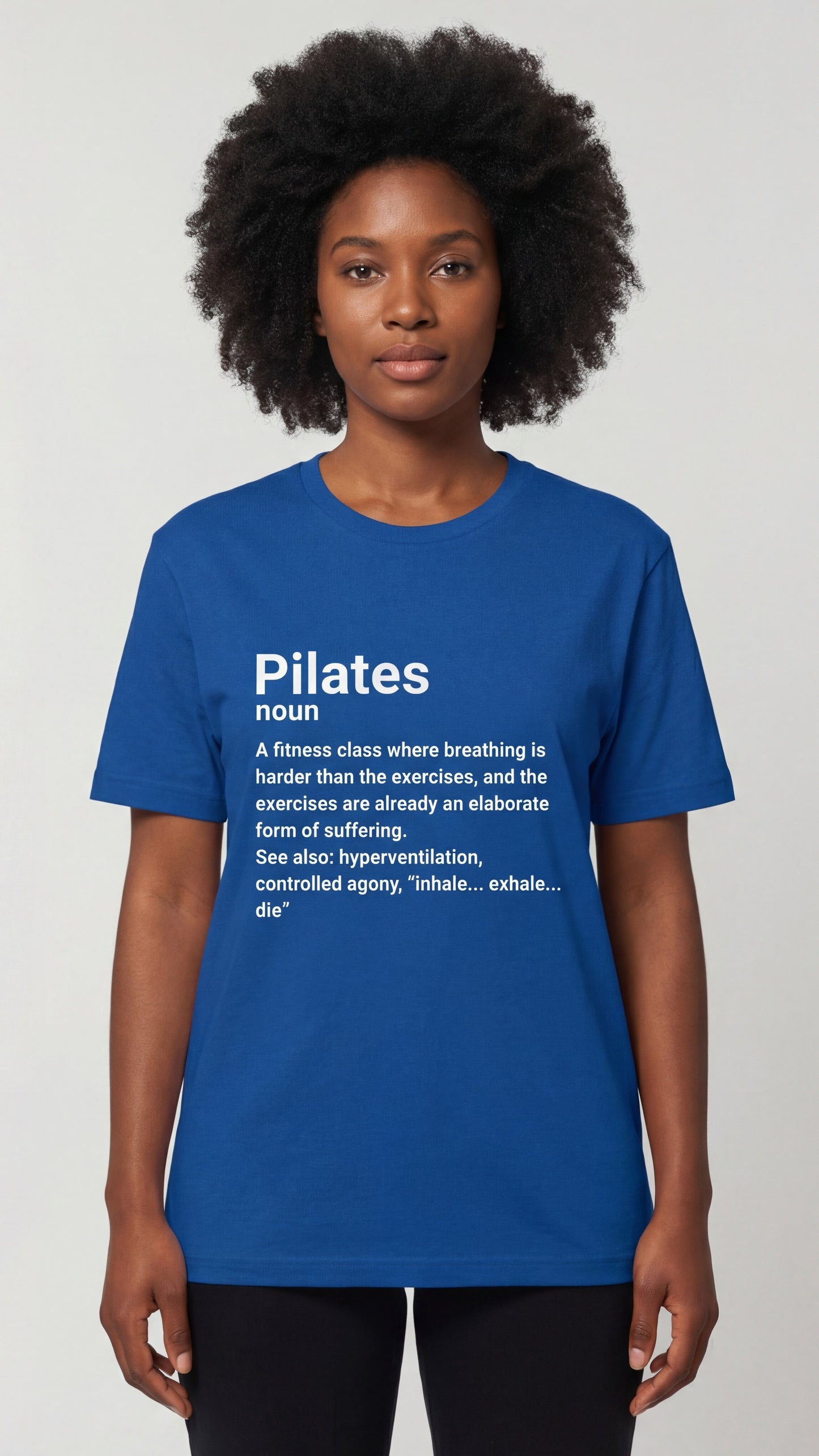 "Pilates Noun" Dictionary Definition #3 T-shirt
