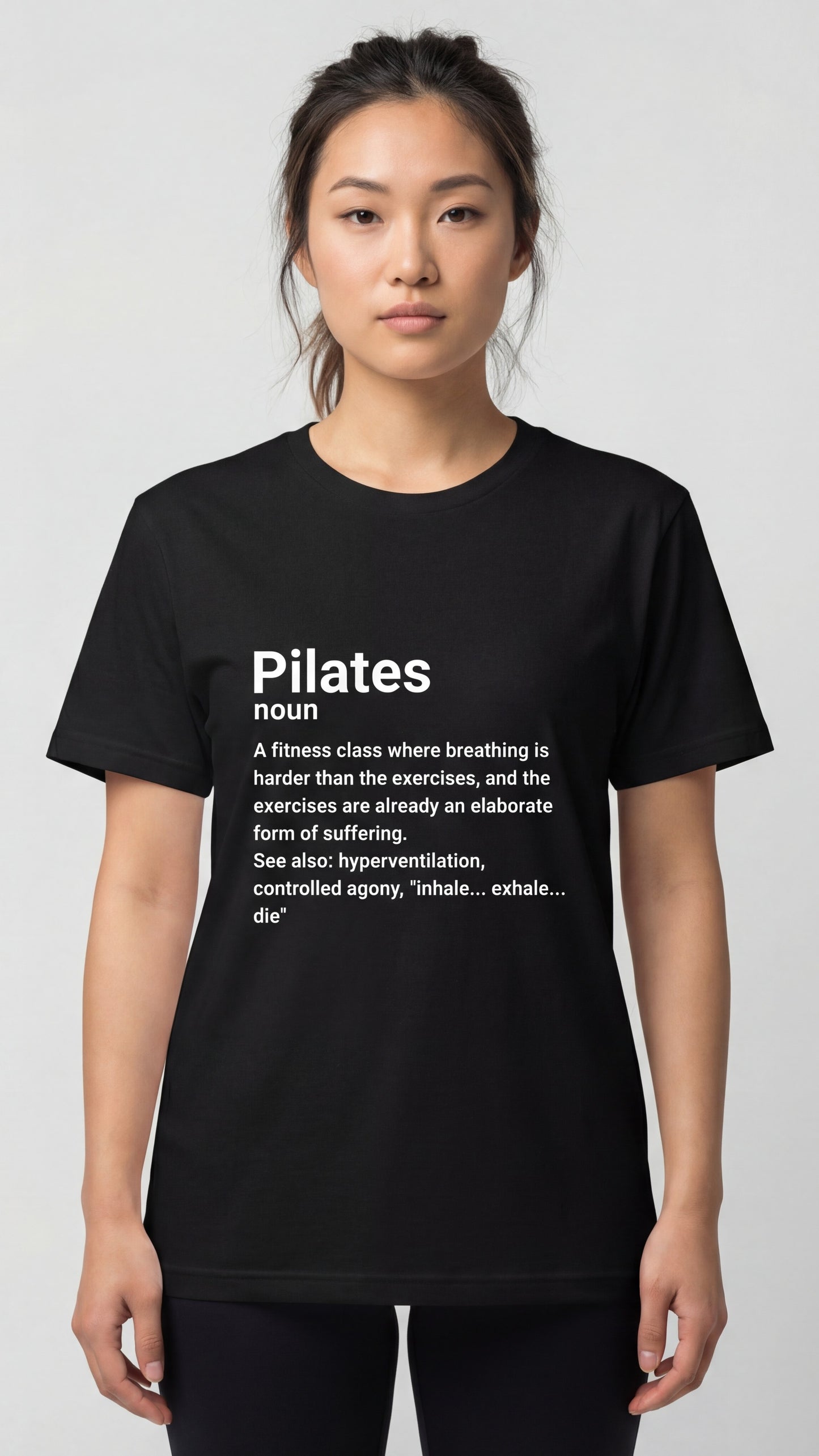 "Pilates Noun" Dictionary Definition #3 T-shirt