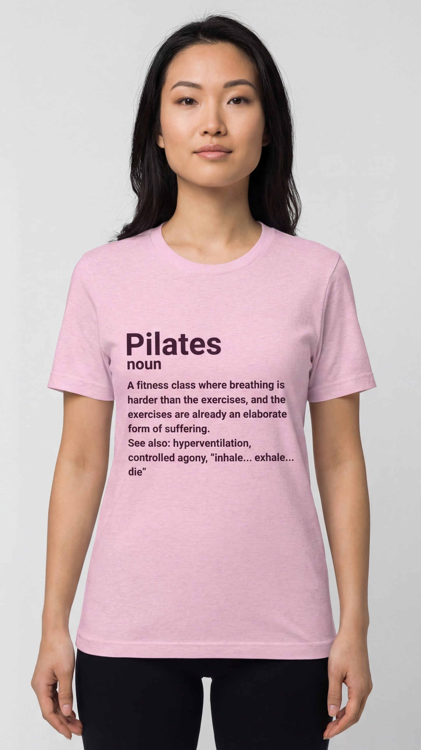 "Pilates Noun" Dictionary Definition #3 T-shirt