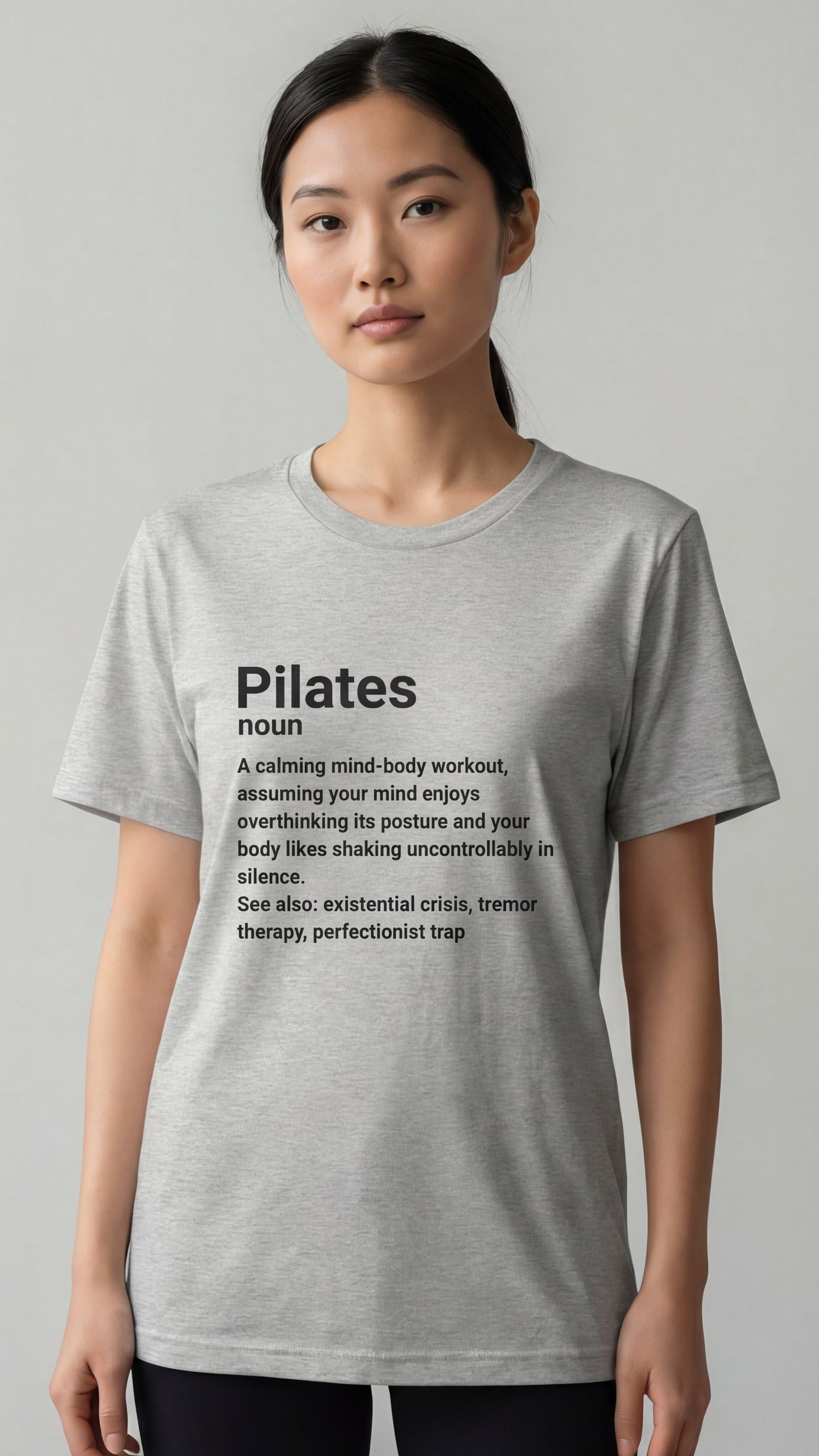 "Pilates Noun" Dictionary Definition #4 T-shirt