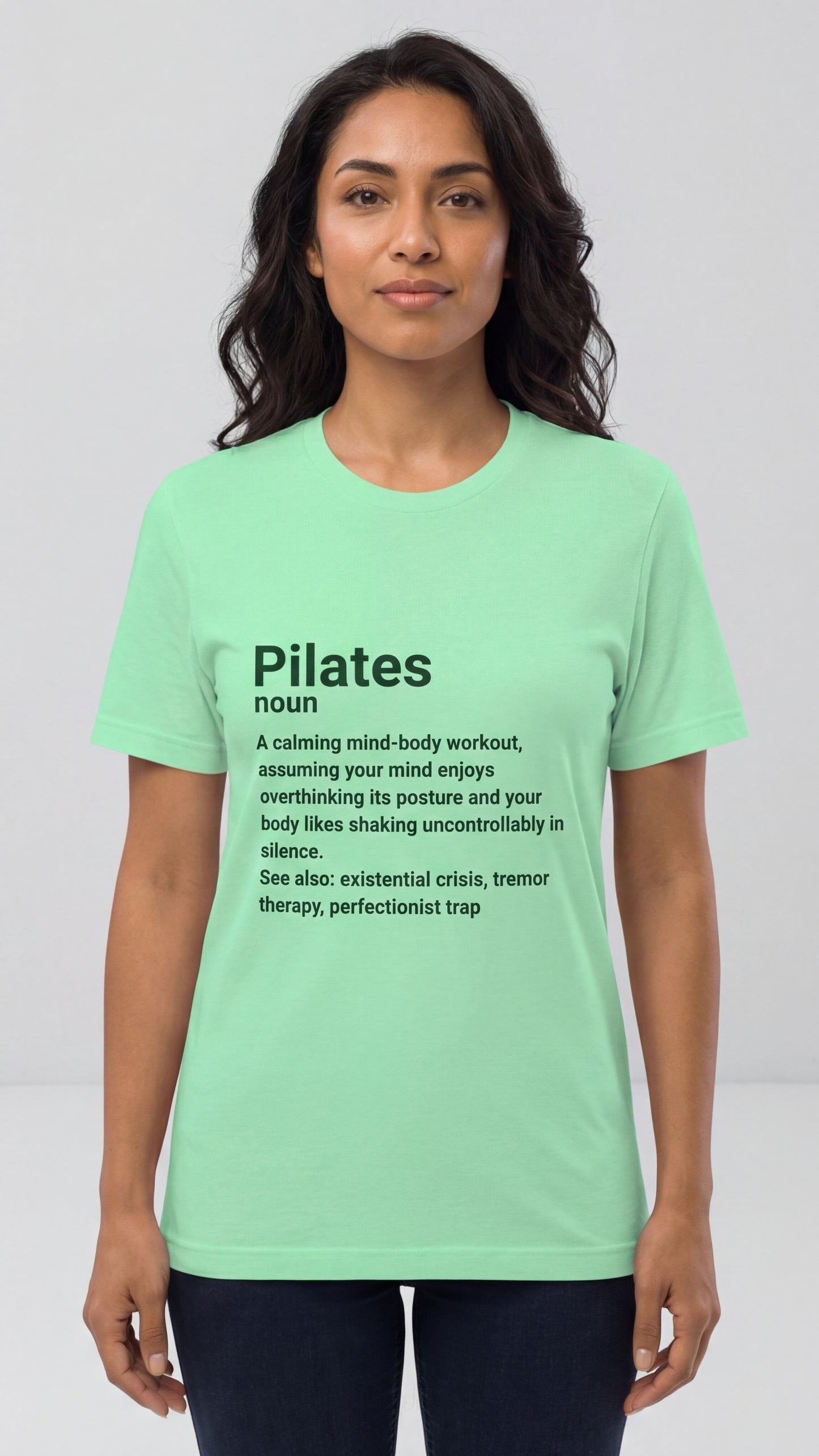 "Pilates Noun" Dictionary Definition #4 T-shirt