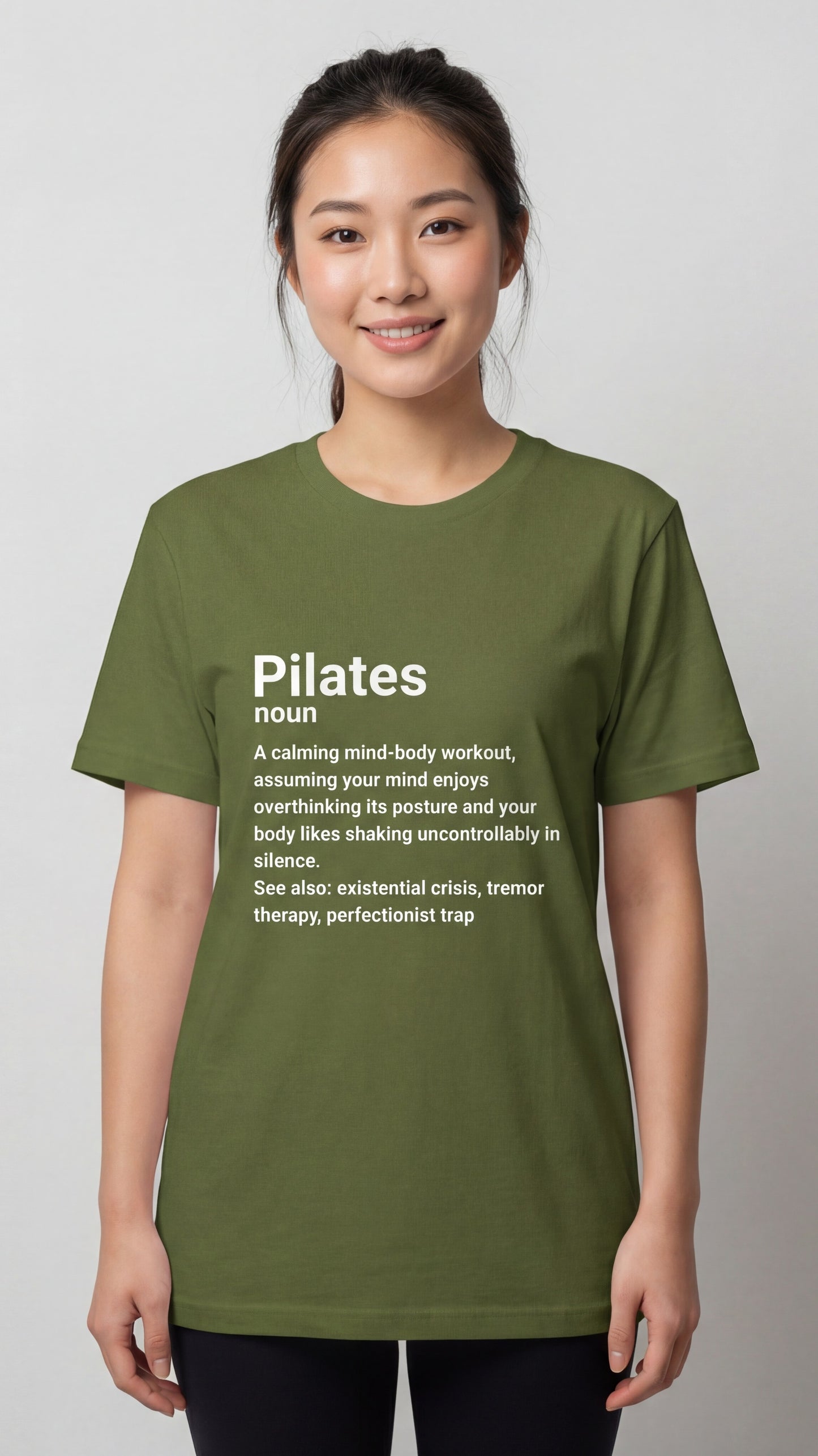 "Pilates Noun" Dictionary Definition #4 T-shirt
