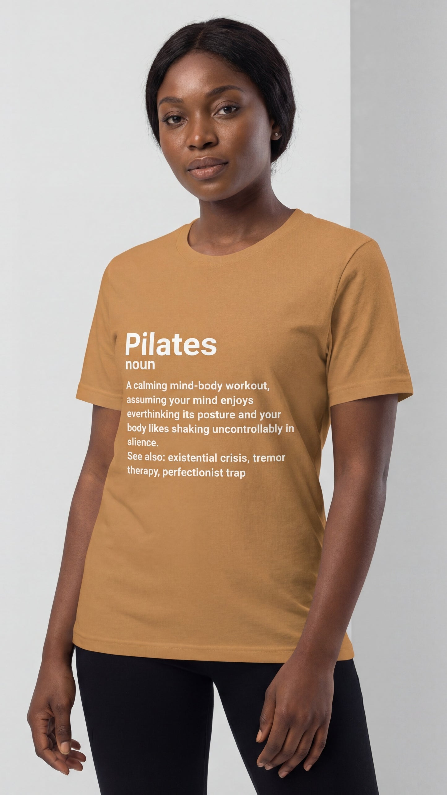 "Pilates Noun" Dictionary Definition #4 T-shirt