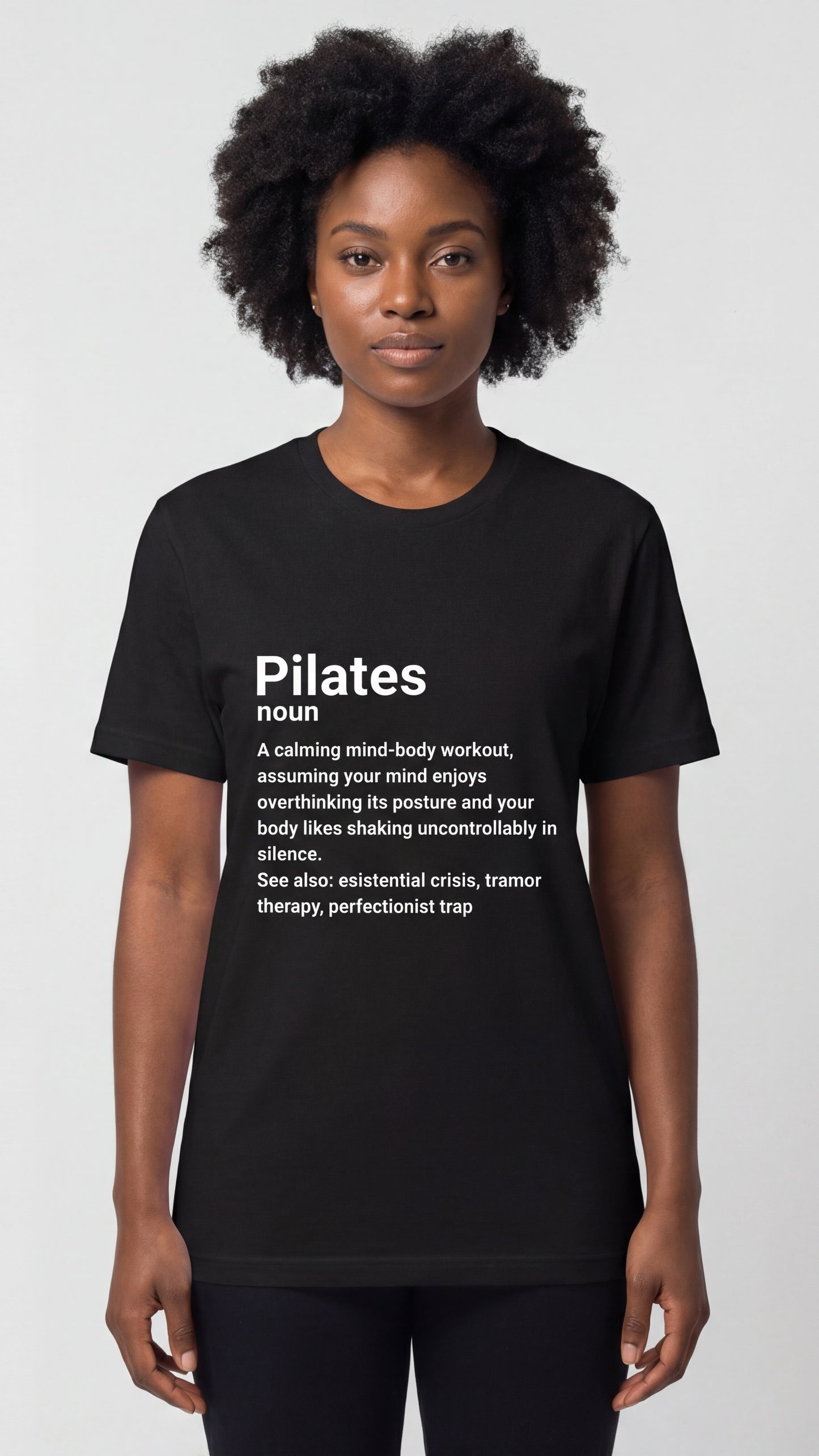 "Pilates Noun" Dictionary Definition #4 T-shirt