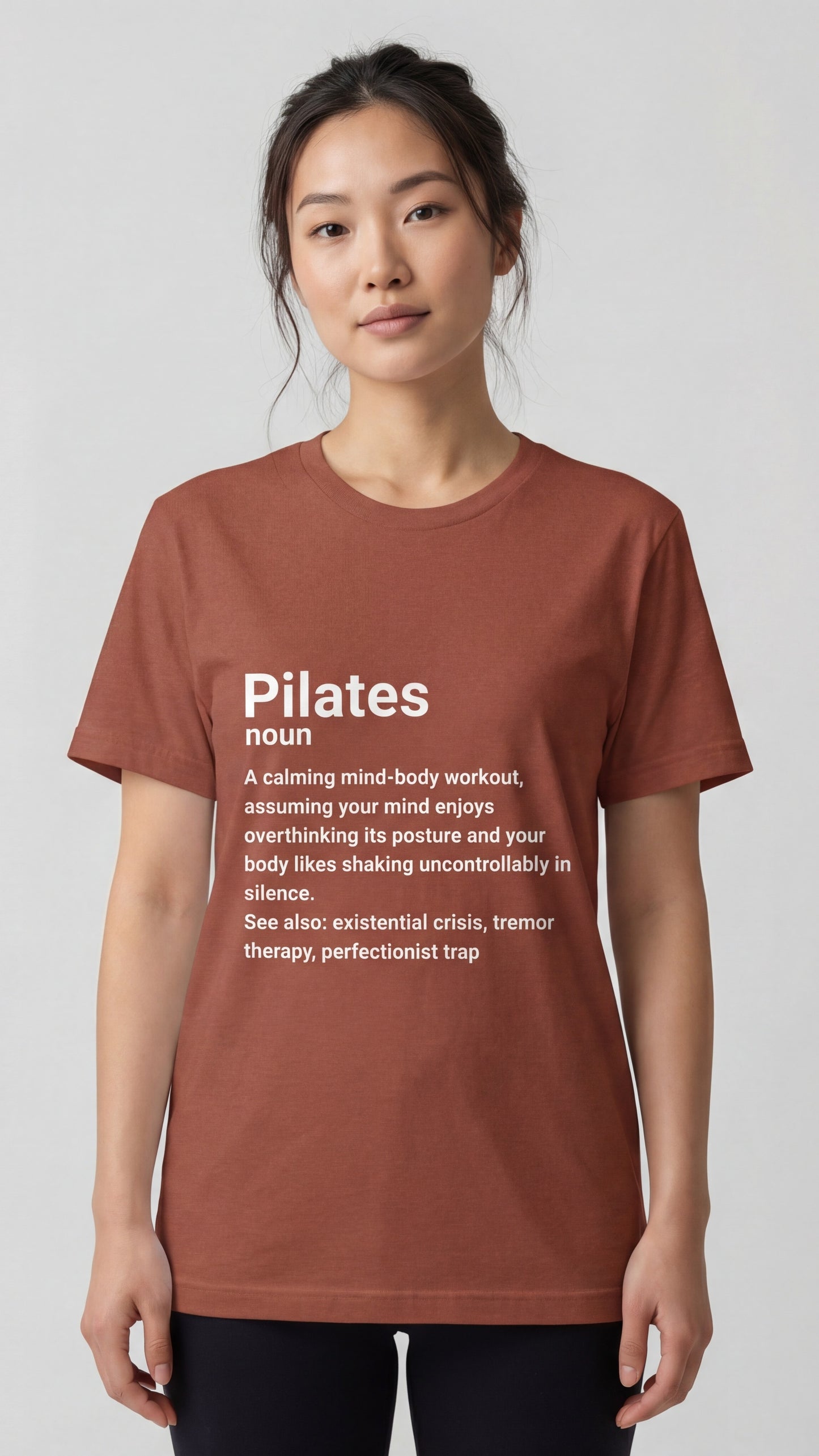 "Pilates Noun" Dictionary Definition #4 T-shirt