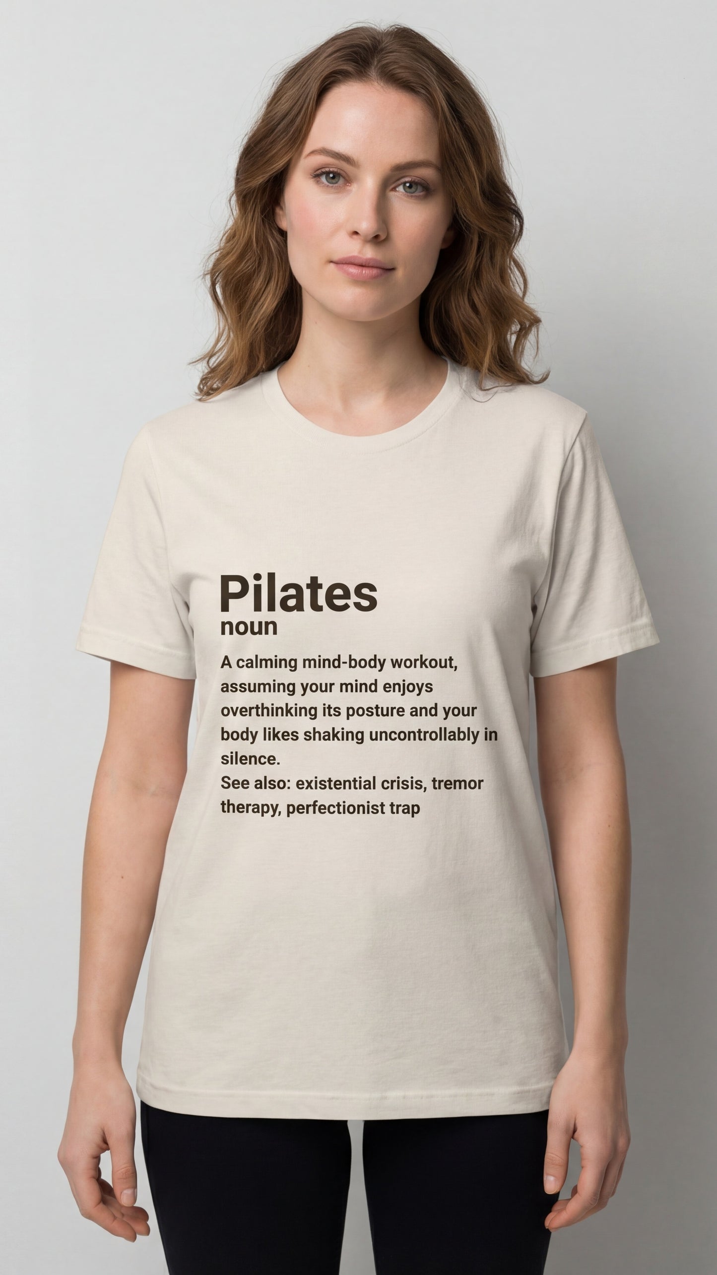 "Pilates Noun" Dictionary Definition #4 T-shirt