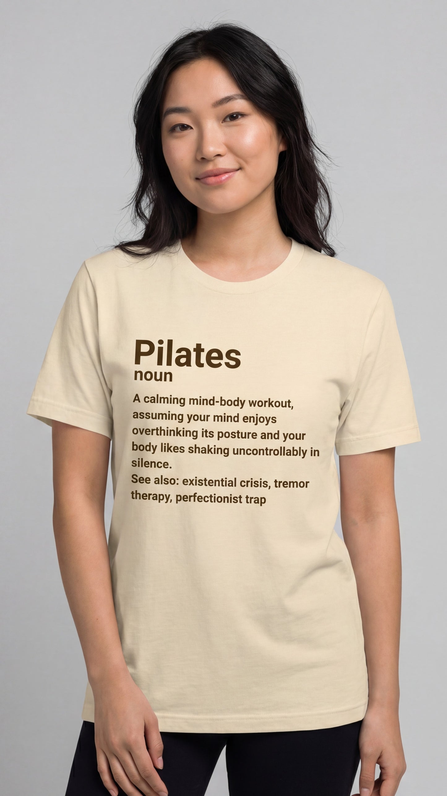 "Pilates Noun" Dictionary Definition #4 T-shirt