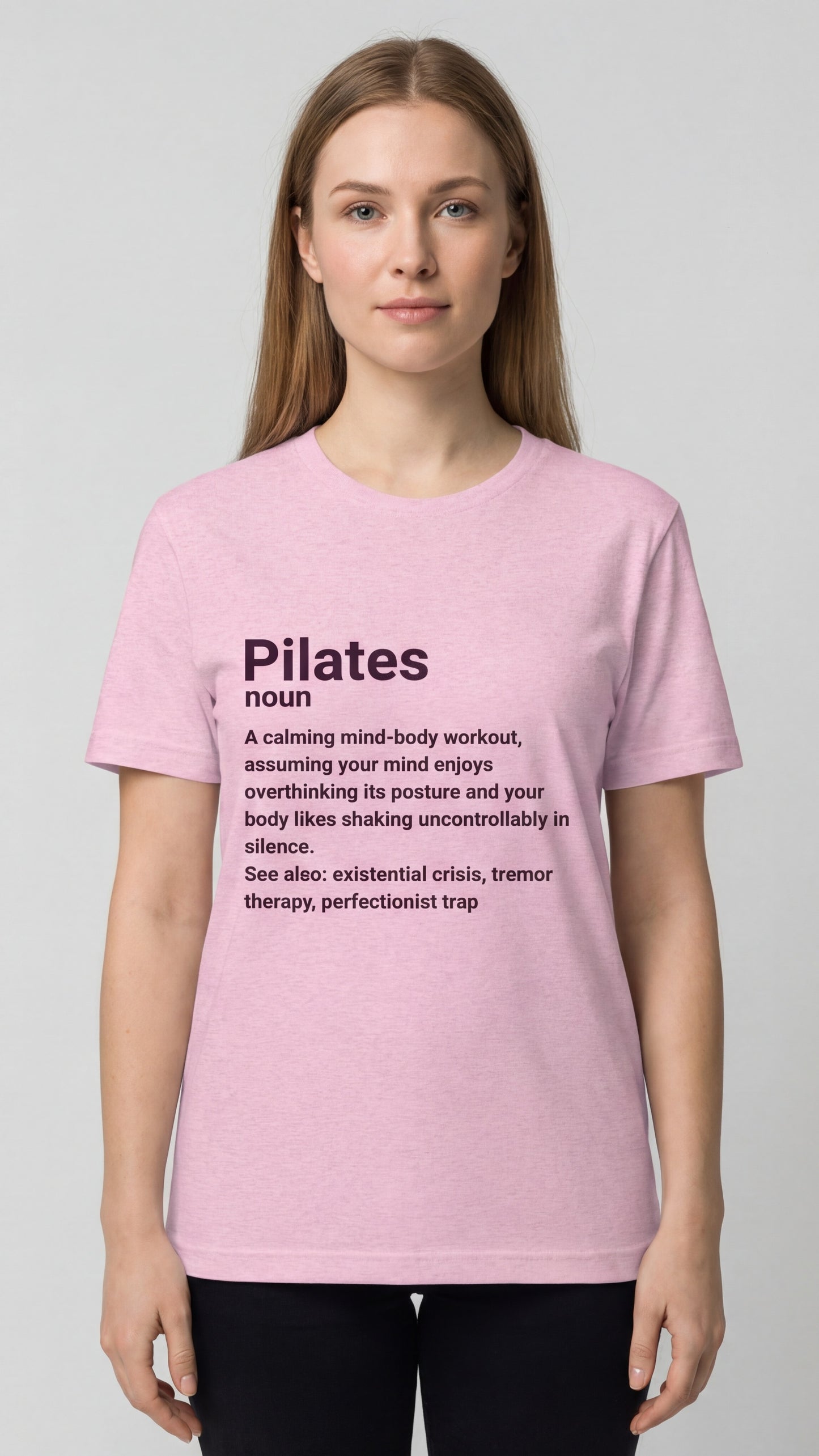 "Pilates Noun" Dictionary Definition #4 T-shirt