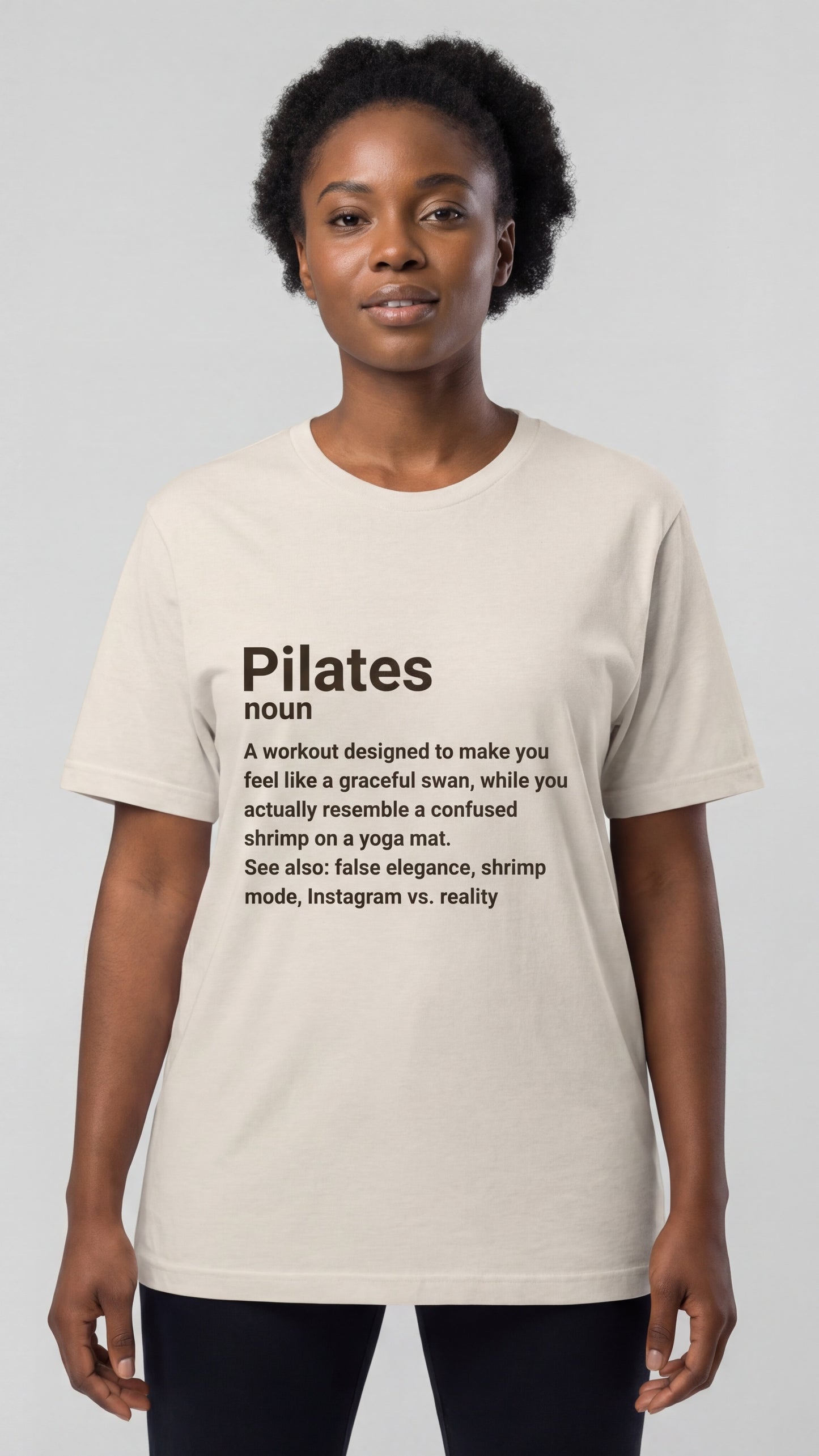 "Pilates Noun" Dictionary Definition #5 T-shirt