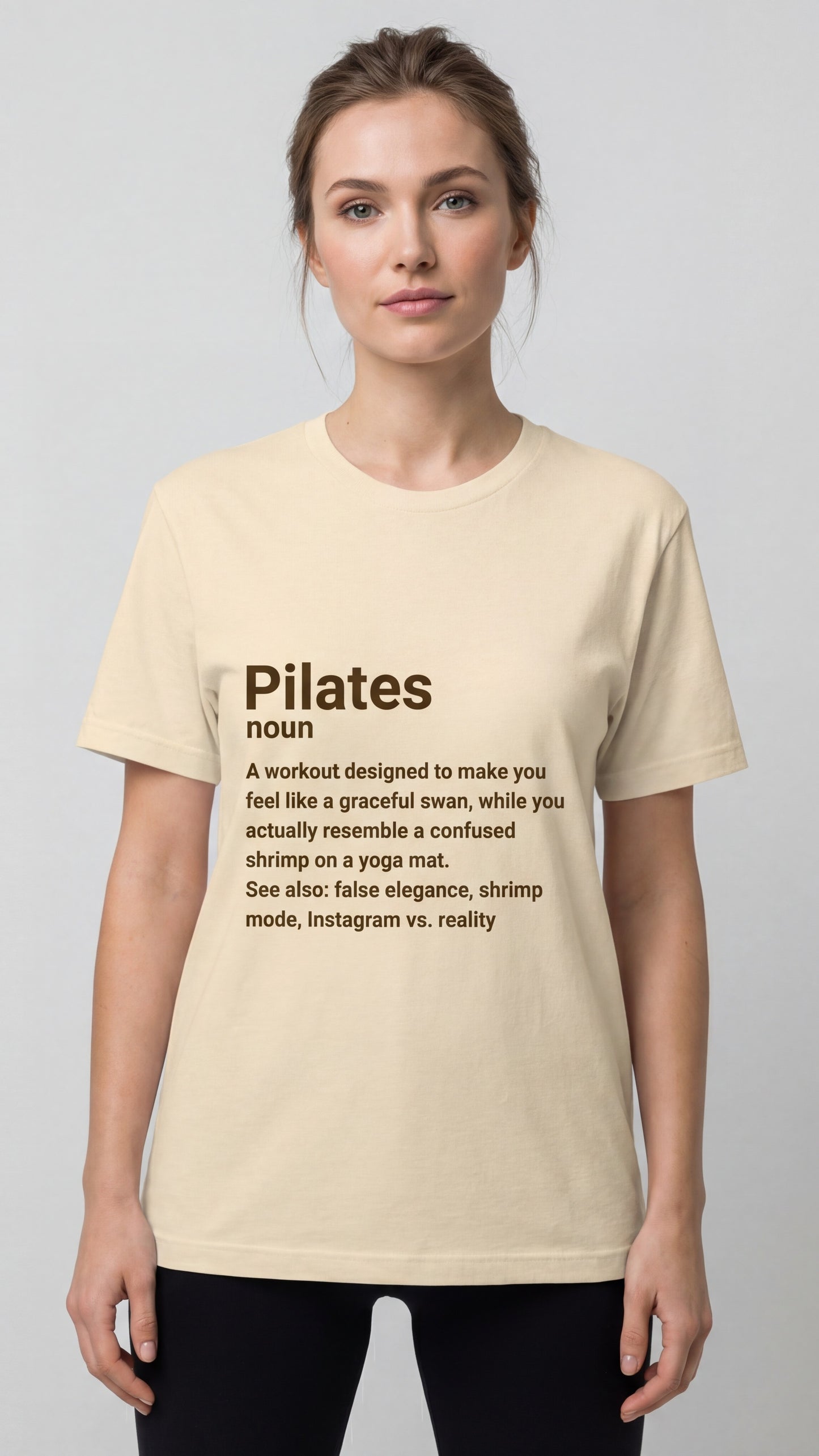 "Pilates Noun" Dictionary Definition #5 T-shirt