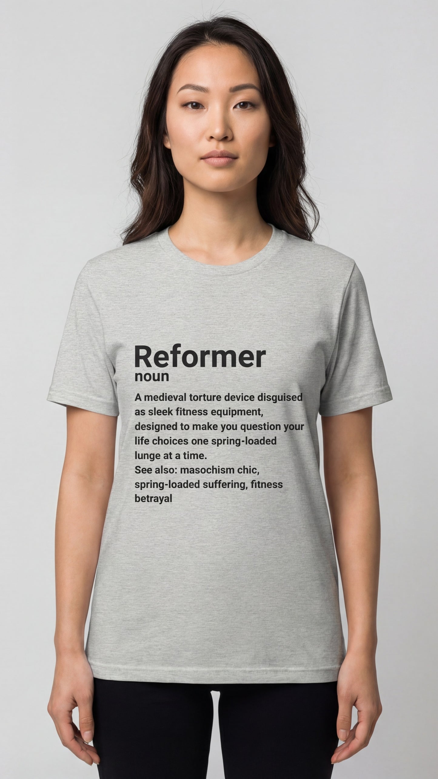 "Reformer Noun" Definition T-shirt