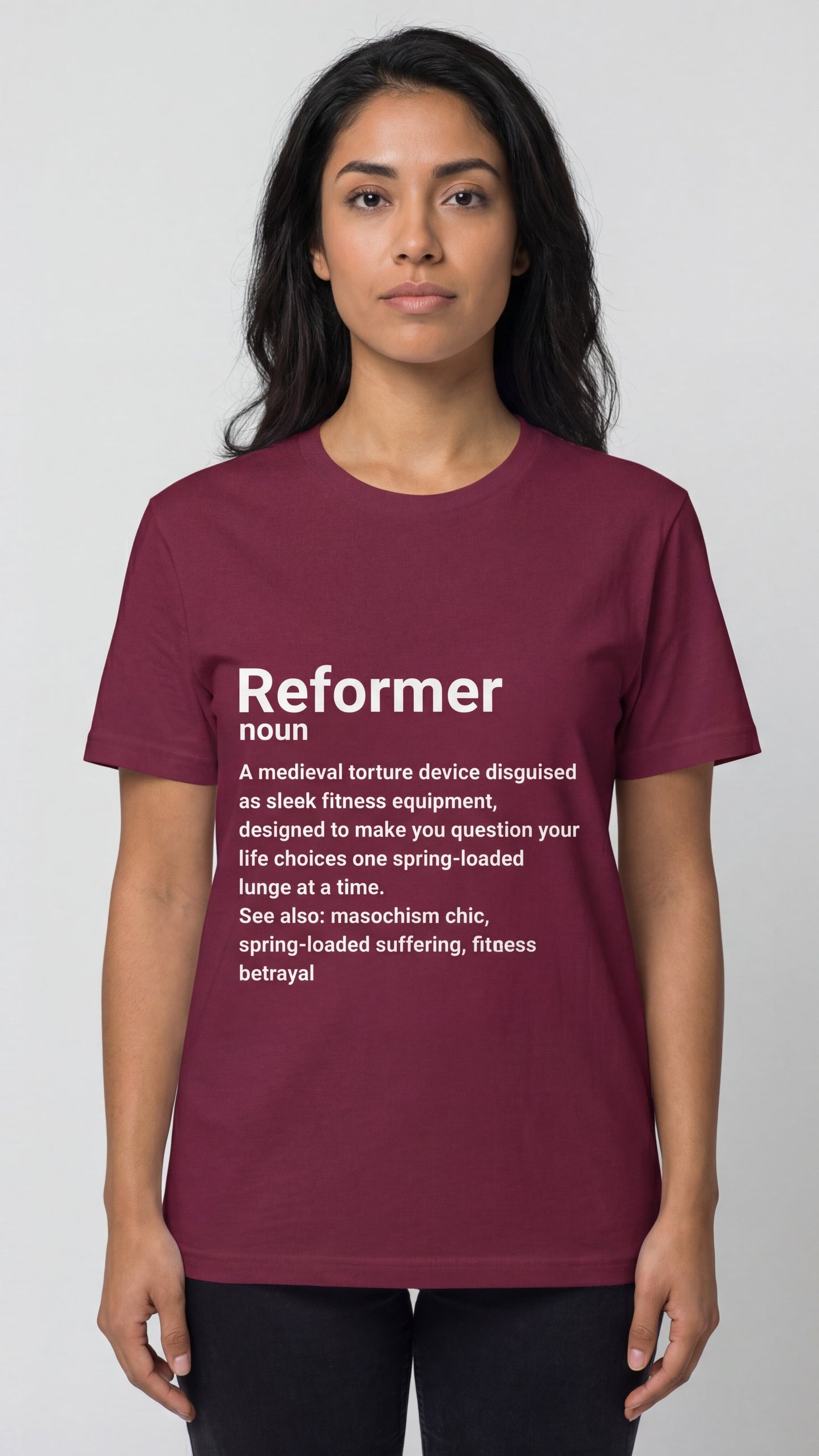 "Reformer Noun" Definition T-shirt