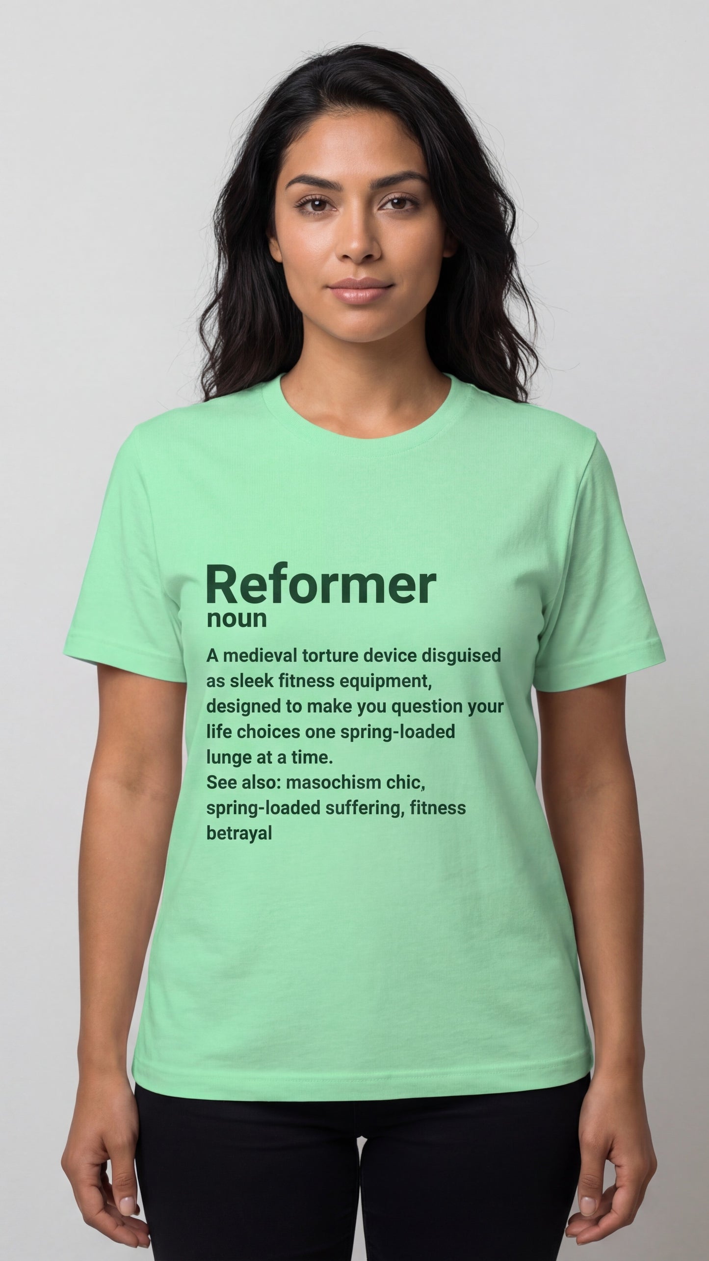 "Reformer Noun" Definition T-shirt