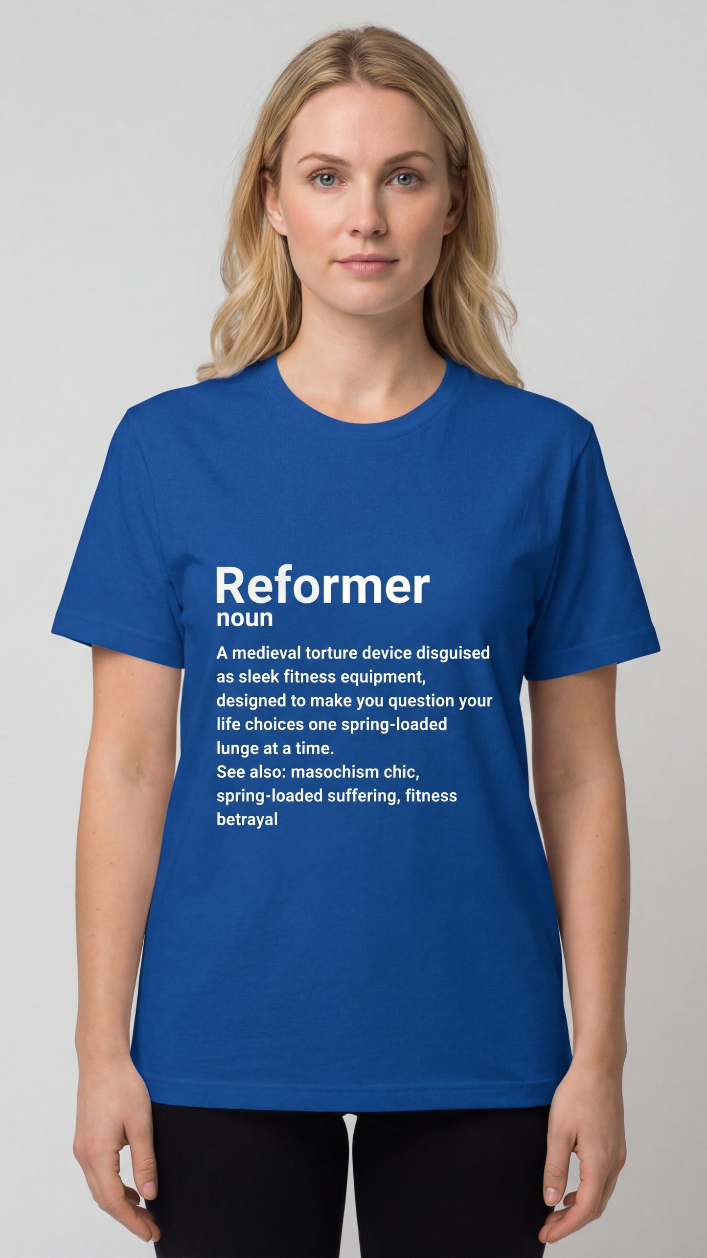 "Reformer Noun" Definition T-shirt