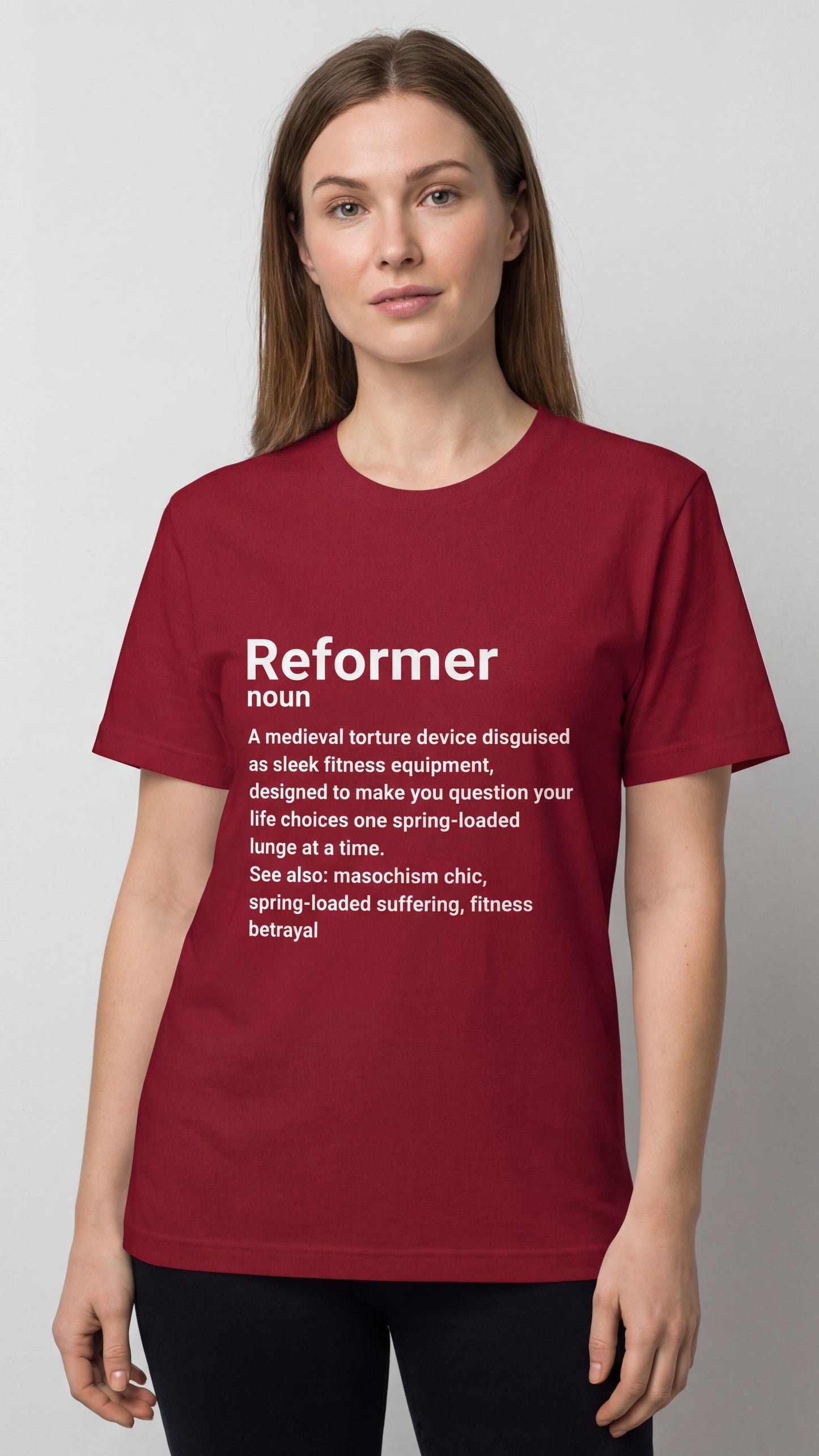 "Reformer Noun" Definition T-shirt