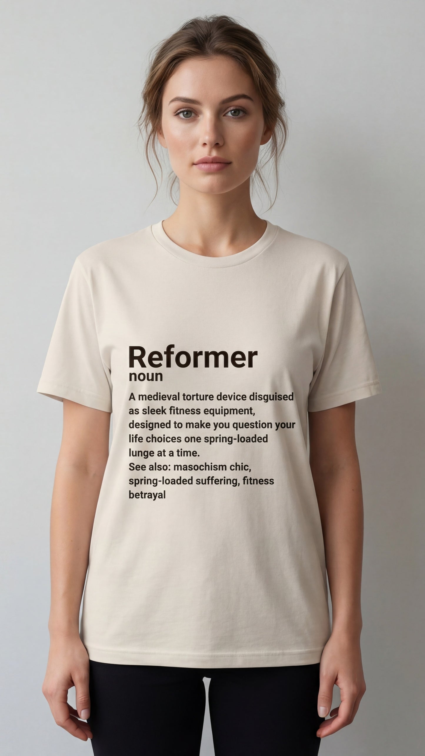 "Reformer Noun" Definition T-shirt